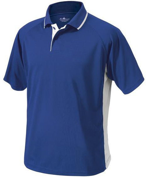 Charles River Color Blocked Wicking Polo