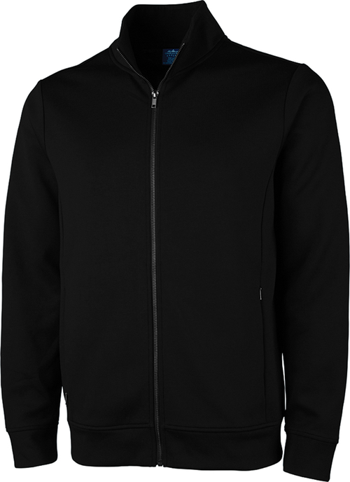 no-logo Charles River Seaport Full Zip Performance Jacket-Men's Jackets-Charles River-Black-S-Thread Logic