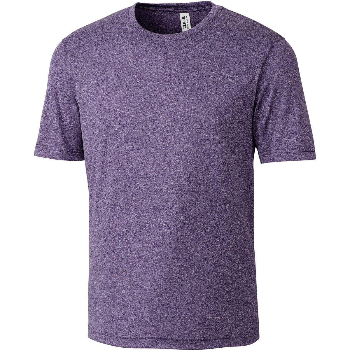 no-logo Clique Charge Active Tee-Polos-Clique-College Purple Heather-S-Thread Logic