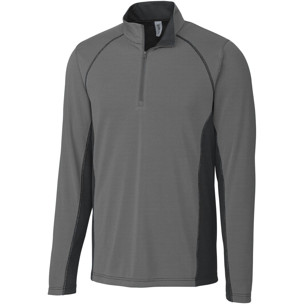 no-logo Clique Ice Colorblock Half Zip-Quarter Zips-Clique-Titan-S-Thread Logic