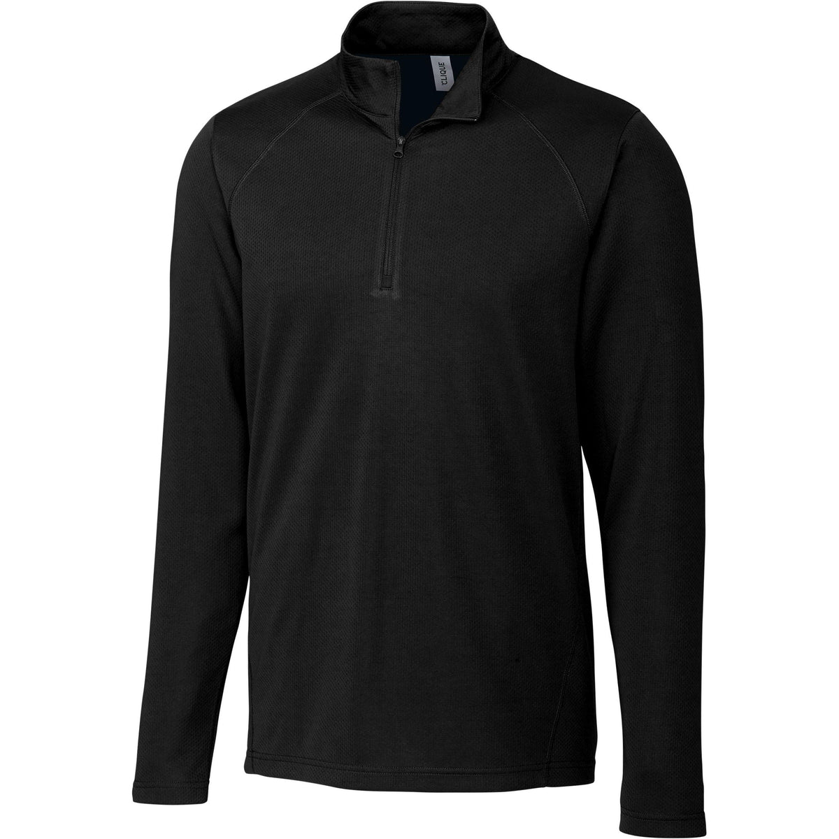 no-logo Clique Ice Half Zip-Quarter Zips-Clique-Black-S-Thread Logic