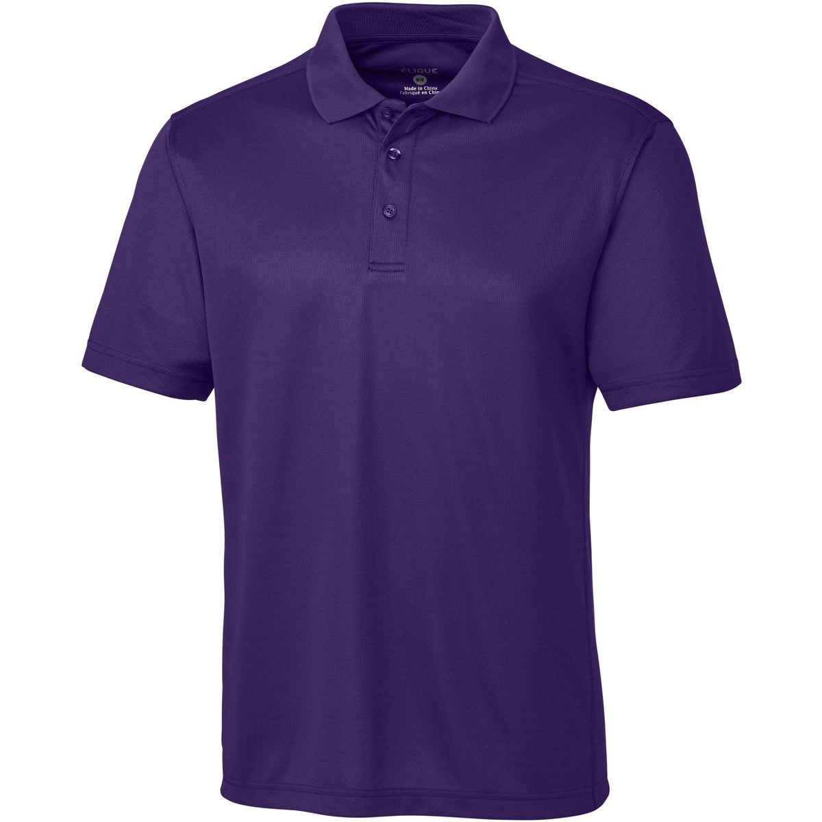 no-logo Clique Ice Pique Polo-Men's Polos-Clique-College Purple-S-Thread Logic