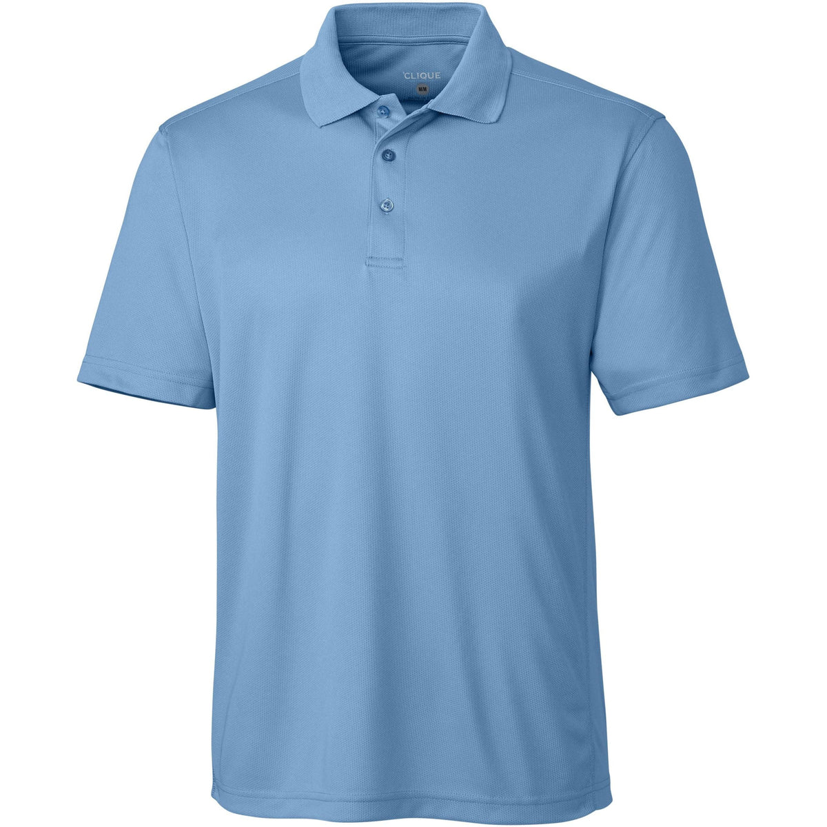 no-logo Clique Ice Pique Polo-Men's Polos-Clique-Light Blue-S-Thread Logic