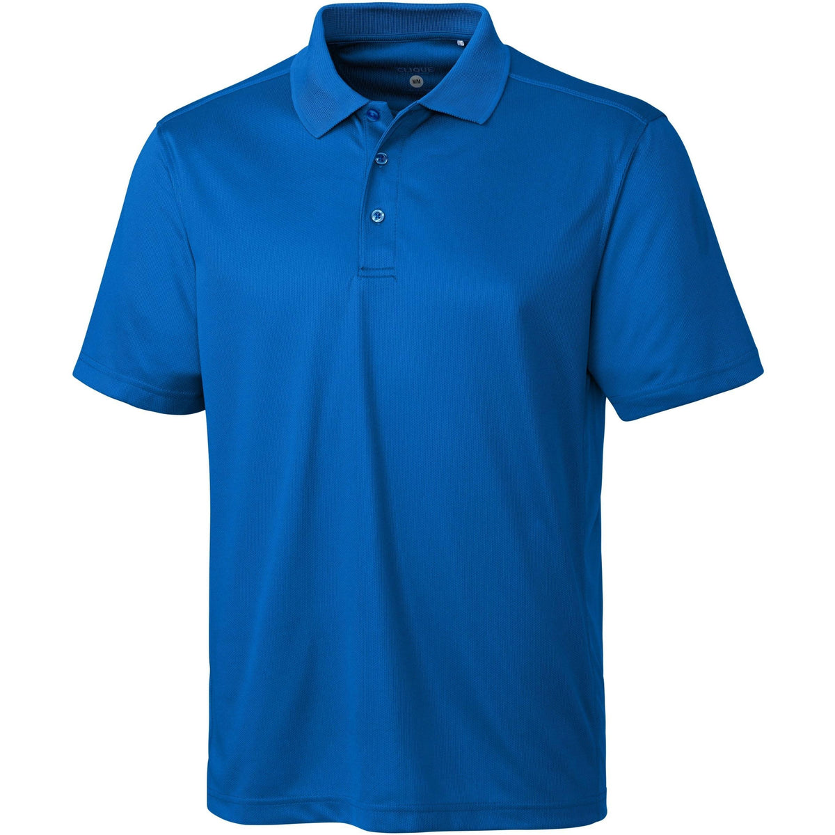 no-logo Clique Ice Pique Polo-Men's Polos-Clique-Royal-S-Thread Logic