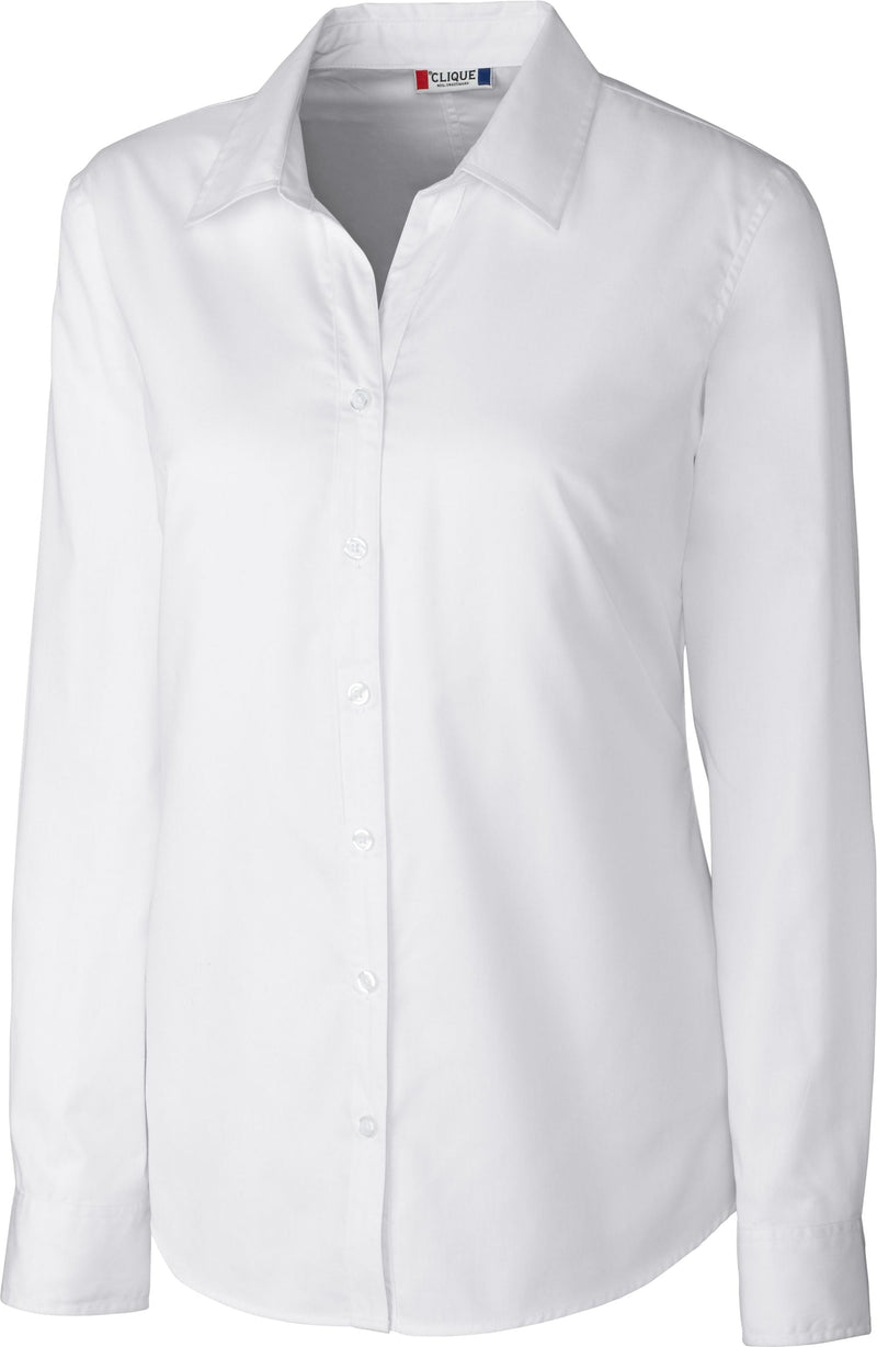 Clique Ladies Avesta Long Sleeve Stain Resistant Twill
