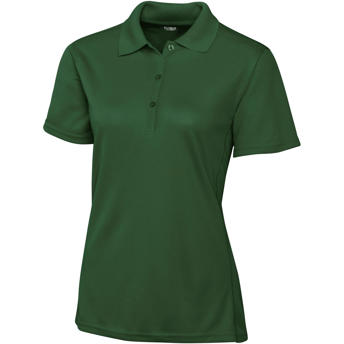 no-logo Clique Women's Ice Pique Polo-Ladies Polos-Clique-Bottle Green-XS-Thread Logic