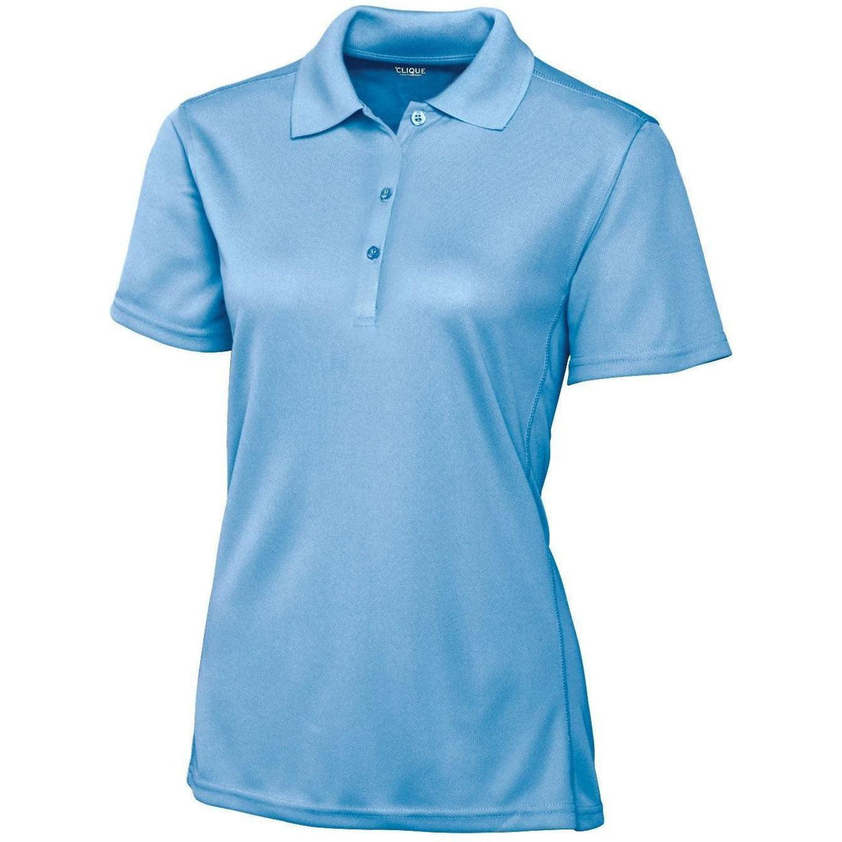 no-logo Clique Women's Ice Pique Polo-Ladies Polos-Clique-Light Blue-XS-Thread Logic