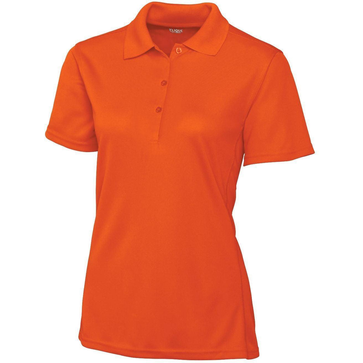 no-logo Clique Women's Ice Pique Polo-Ladies Polos-Clique-Orange-XS-Thread Logic