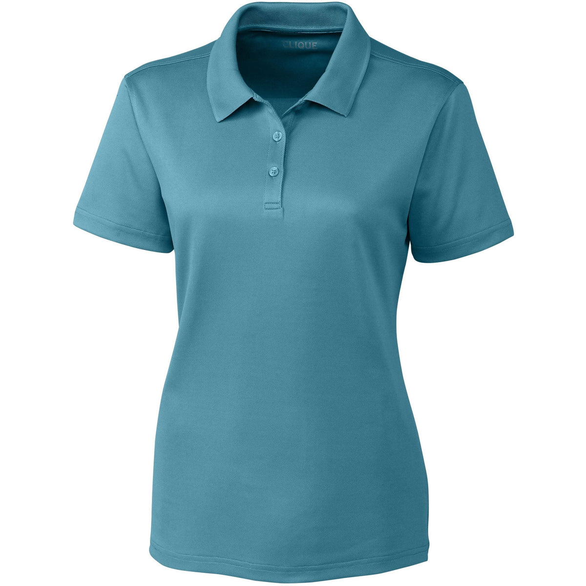 logo-left Clique Women's Spin Pique Polo-Ladies Polos-Clique-Dusty Blue-XS-Thread Logic