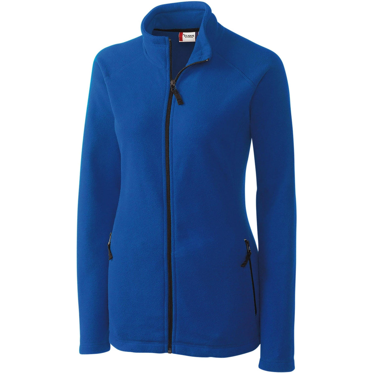 no-logo Clique Women's Summit Full Zip Microfleece-Ladies Jackets-Clique-Royal-S-Thread Logic