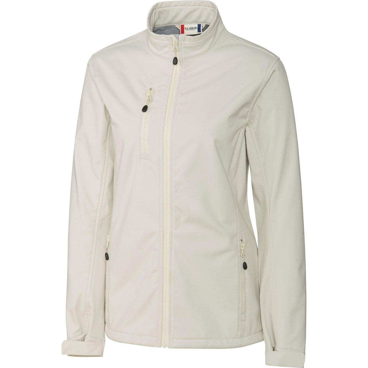 no-logo Clique Women's Telemark Softshell-Ladies Jackets-Clique-Fog-XS-Thread Logic