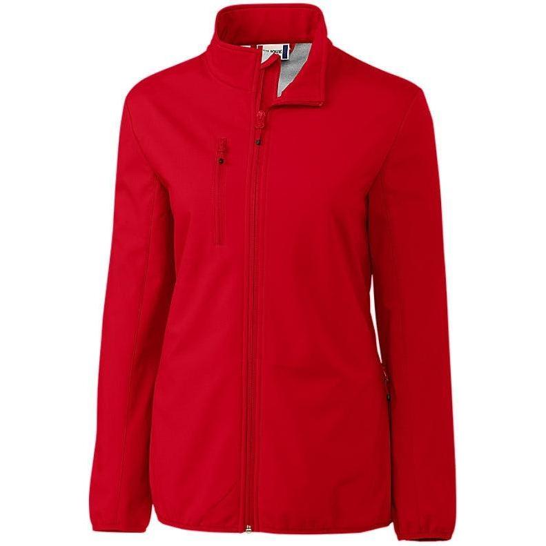 no-logo Clique Women's Trail Softshell-Ladies Jackets-Clique-Red-XS-Thread Logic