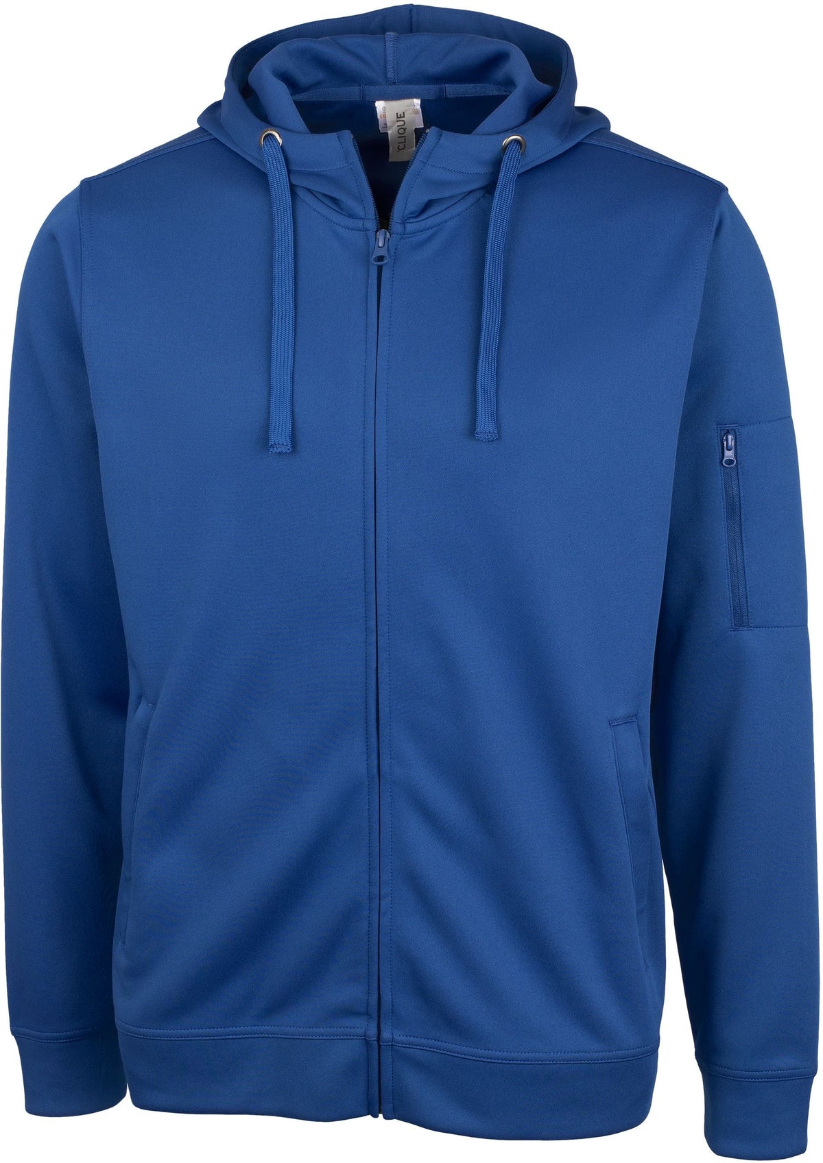 Clique MQK00103 Full-Zip Sweatshirt with Custom Embroidery
