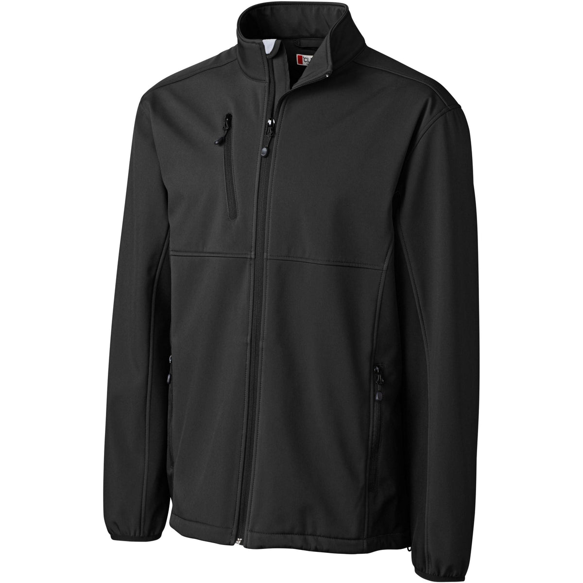 logo-left Clique Narvik Colorblock Softshell-Men's Jackets-Clique-Black/Black-S-Thread Logic