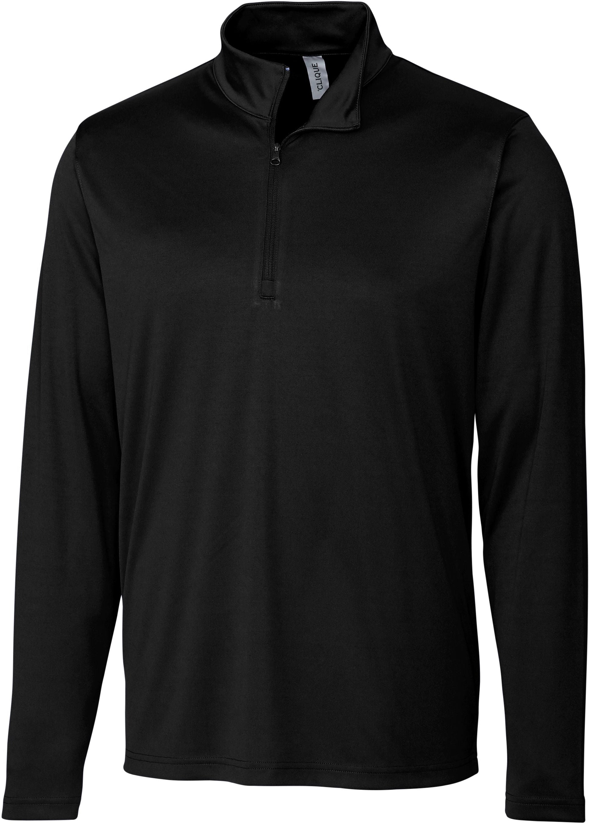 Clique MQK00099 1/2-Zip Pullover with Custom Embroidery