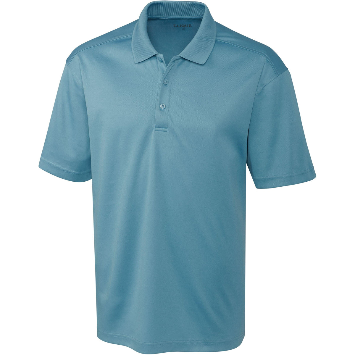 no-logo Clique Spin Pique Polo-Men's Polos-Clique-Dusty Blue-S-Thread Logic
