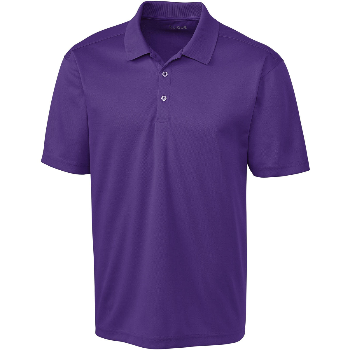 no-logo Clique Spin Pique Polo-Men's Polos-Clique-Royal Purple-S-Thread Logic