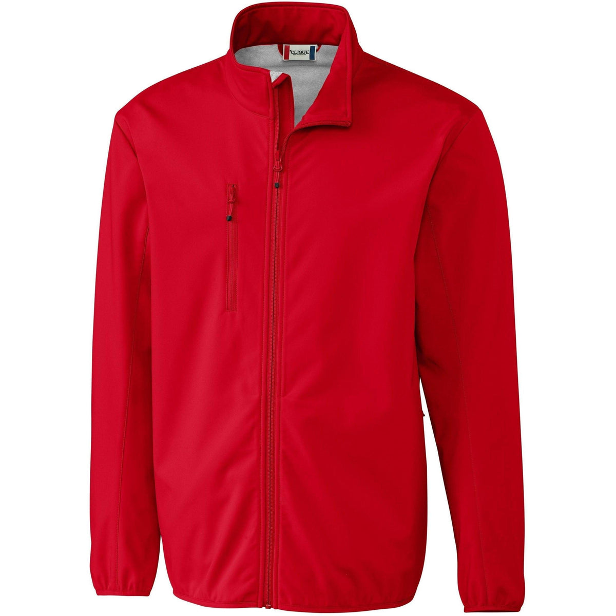 no-logo Clique Trail Softshell-Men's Jackets-Clique-Red-S-Thread Logic