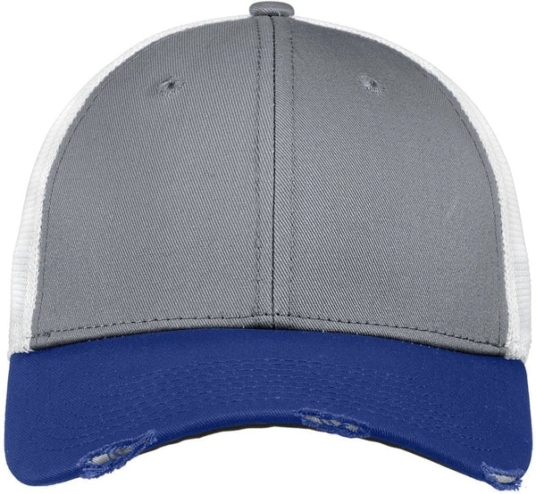 Closeout - New Era Vintage Mesh Cap-Discontinued-New Era-Royal/Grey/White-S/M-Thread Logic 