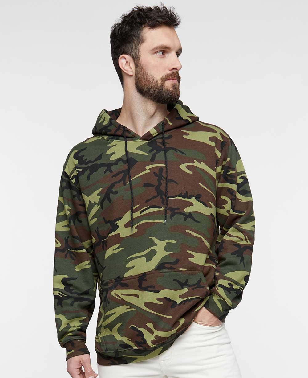 no-logo Code Five Camo Pullover Fleece Hoodie-Fleece-Code Five-Thread Logic