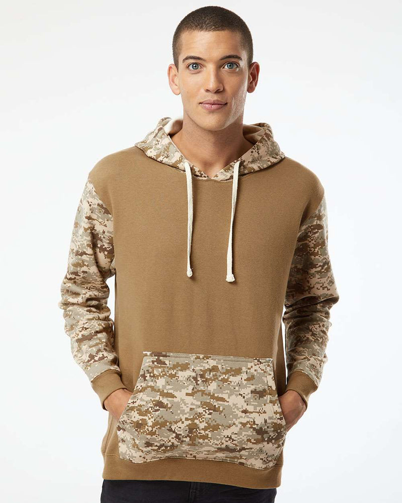 no-logo Code Five Fashion Camo Hooded Sweatshirt-Fleece-Code Five-Thread Logic