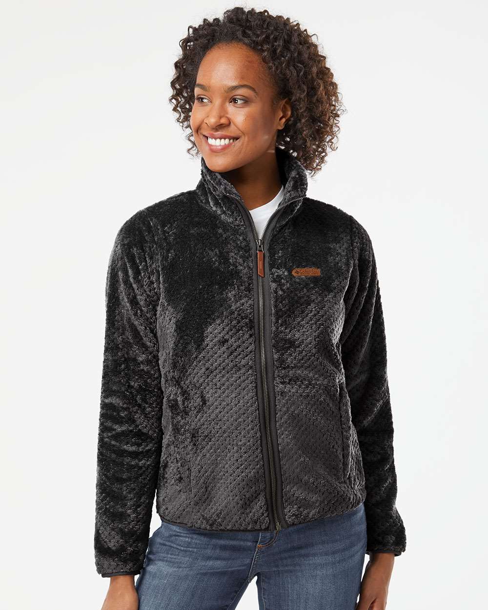 no-logo Columbia Ladies Fire Side II Sherpa Full-Zip-Ladies Jackets-Columbia-Thread Logic