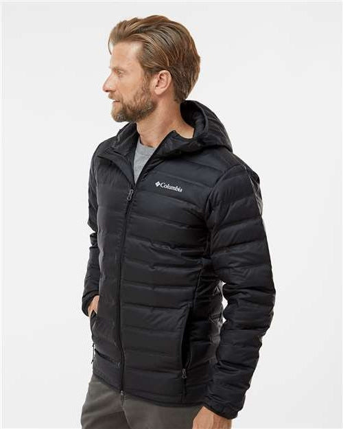 Columbia lake 22 fashion long hooded jacket