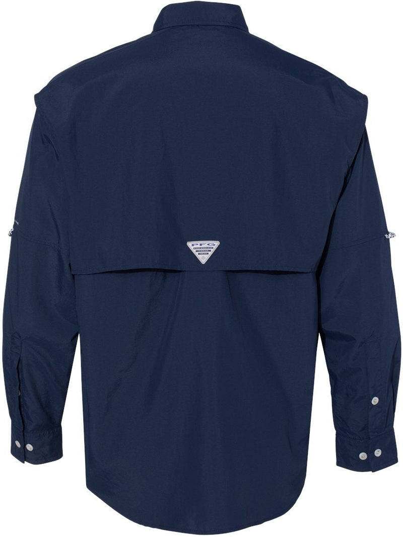 Columbia PFG Fishing Vented Long Sleeve Shirt Mens XL Outdoor Blue