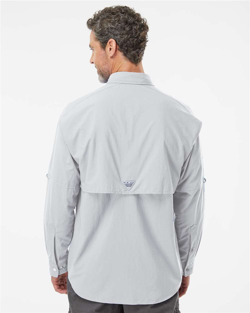 no-logo Columbia PFG Bahama II Long Sleeve Shirt-Men's Dress Shirts-Columbia-Thread Logic