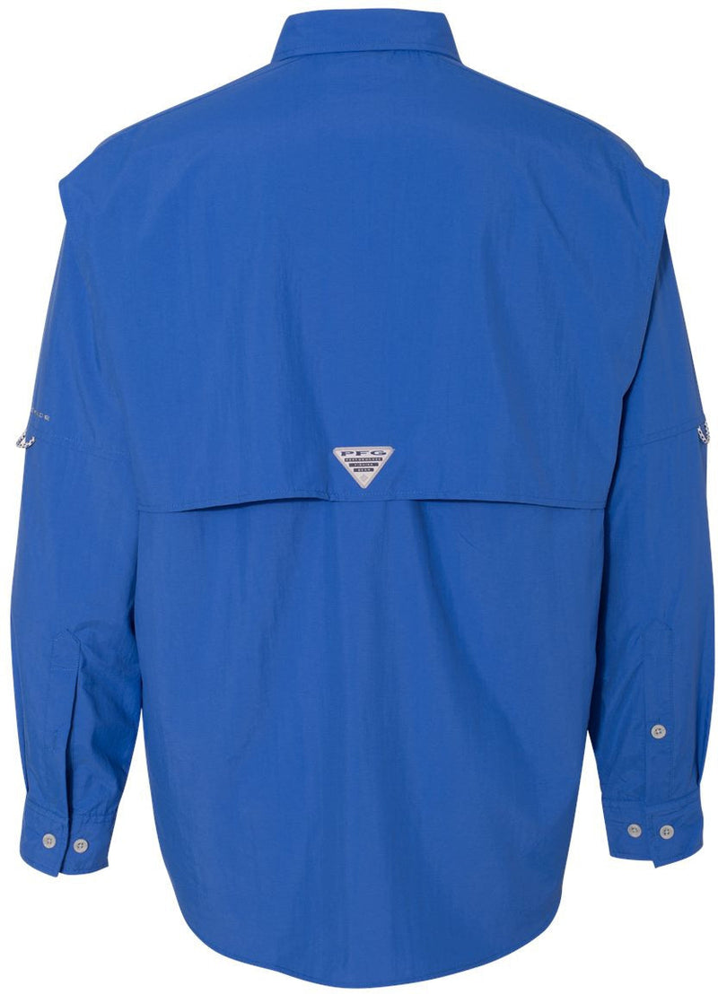 no-logo Columbia PFG Bahama II Long Sleeve Shirt-Men's Dress Shirts-Columbia-Thread Logic