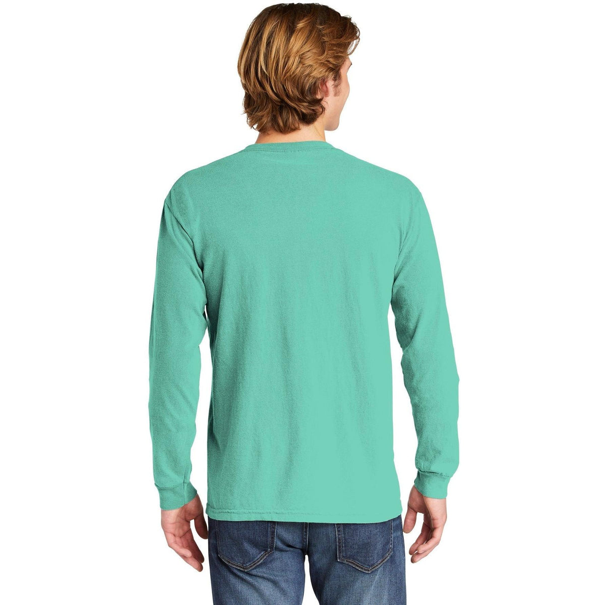 no-logo Comfort Colors Heavyweight Ring Spun Long Sleeve Pocket Tee-Regular-Comfort Colors-Thread Logic