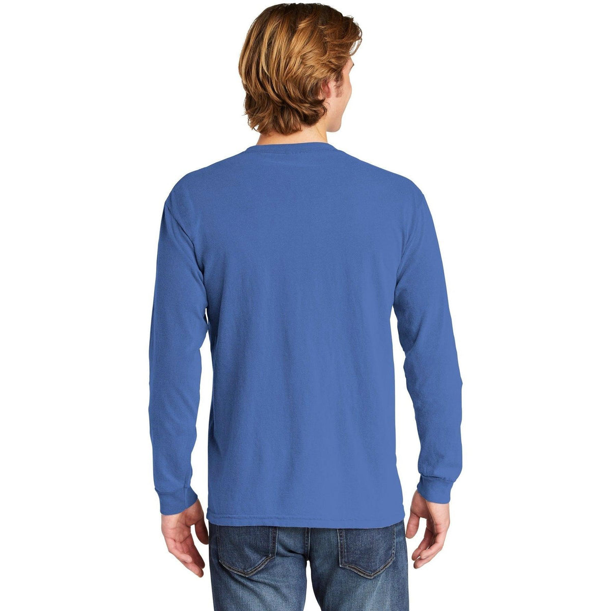 no-logo Comfort Colors Heavyweight Ring Spun Long Sleeve Pocket Tee-Regular-Comfort Colors-Thread Logic