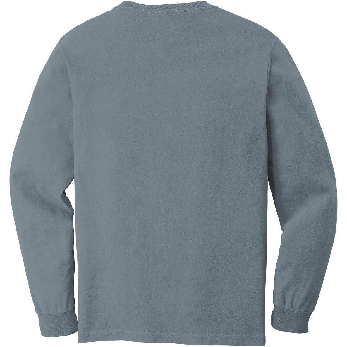 no-logo Comfort Colors Heavyweight Ring Spun Long Sleeve Pocket Tee-Regular-Comfort Colors-Thread Logic