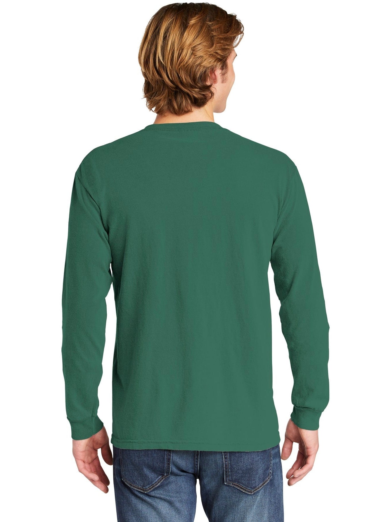no-logo Comfort Colors Heavyweight Ring Spun Long Sleeve Pocket Tee-Regular-Comfort Colors-Thread Logic