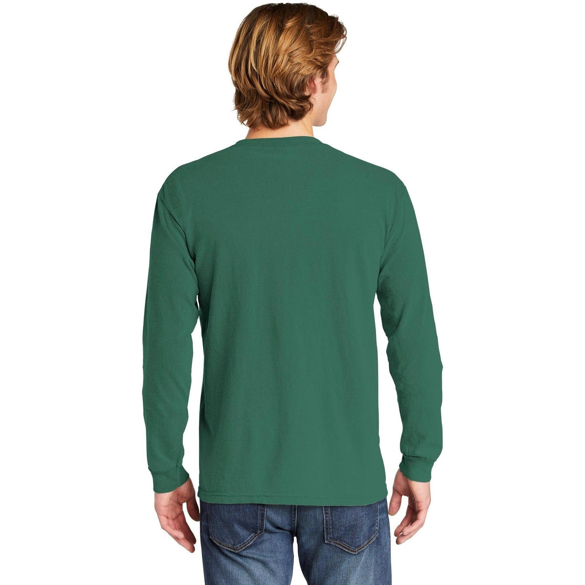 no-logo Comfort Colors Heavyweight Ring Spun Long Sleeve Pocket Tee-Regular-Comfort Colors-Thread Logic