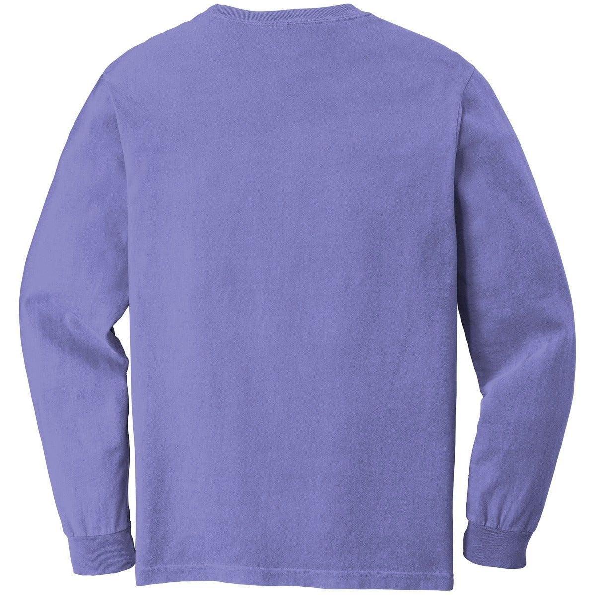 no-logo Comfort Colors Heavyweight Ring Spun Long Sleeve Pocket Tee-Regular-Comfort Colors-Thread Logic