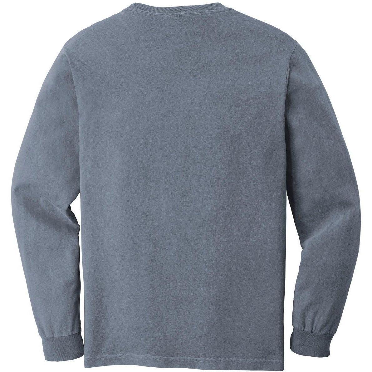 no-logo Comfort Colors Heavyweight Ring Spun Long Sleeve Pocket Tee-Regular-Comfort Colors-Thread Logic