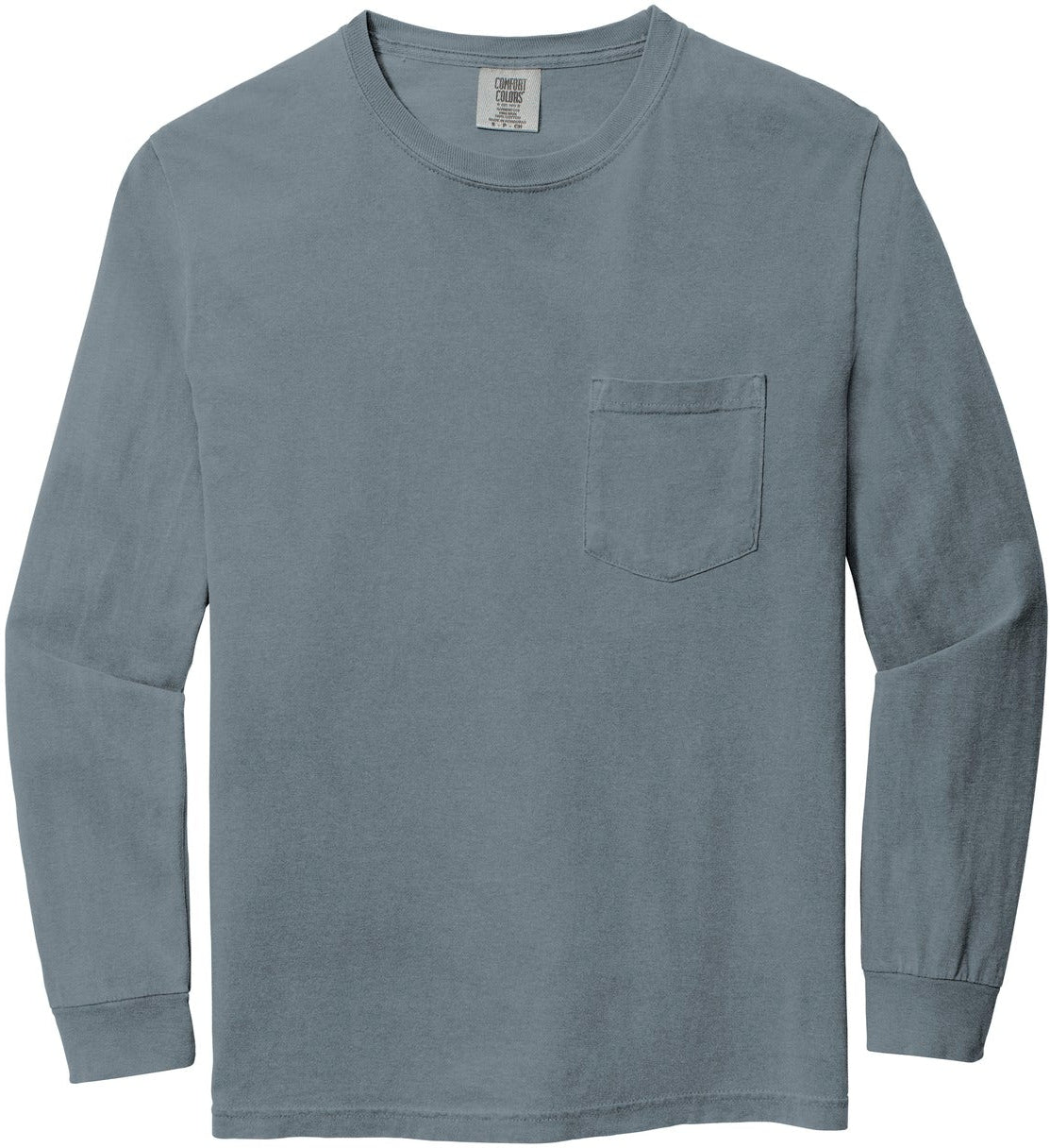 Comfort Colors Heavyweight Ring Spun Long Sleeve Pocket Tee