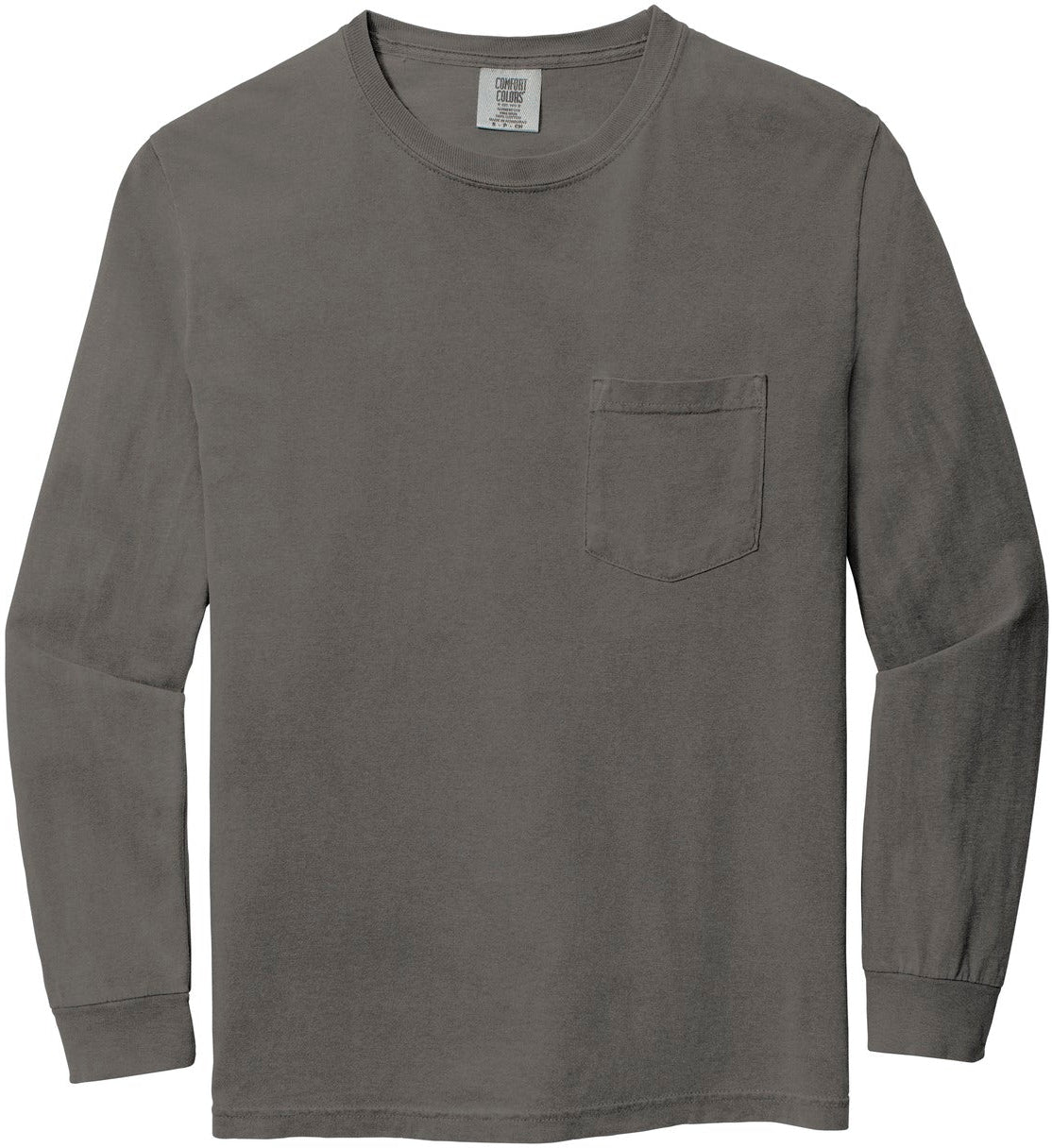 Comfort Colors Heavyweight Ring Spun Long Sleeve Pocket Tee