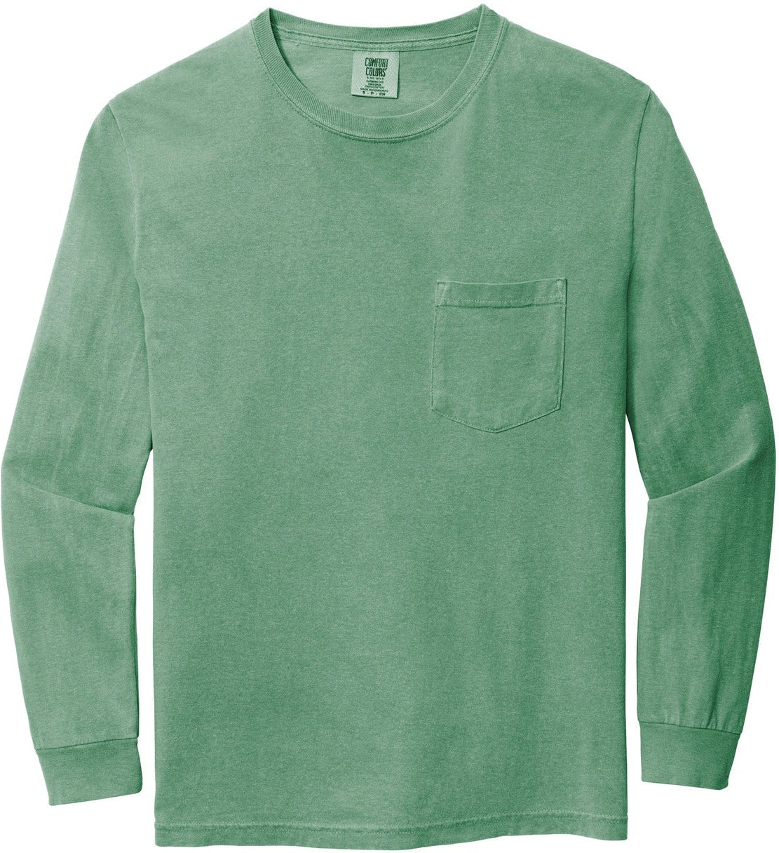 Comfort Colors Heavyweight Ring Spun Long Sleeve Pocket Tee