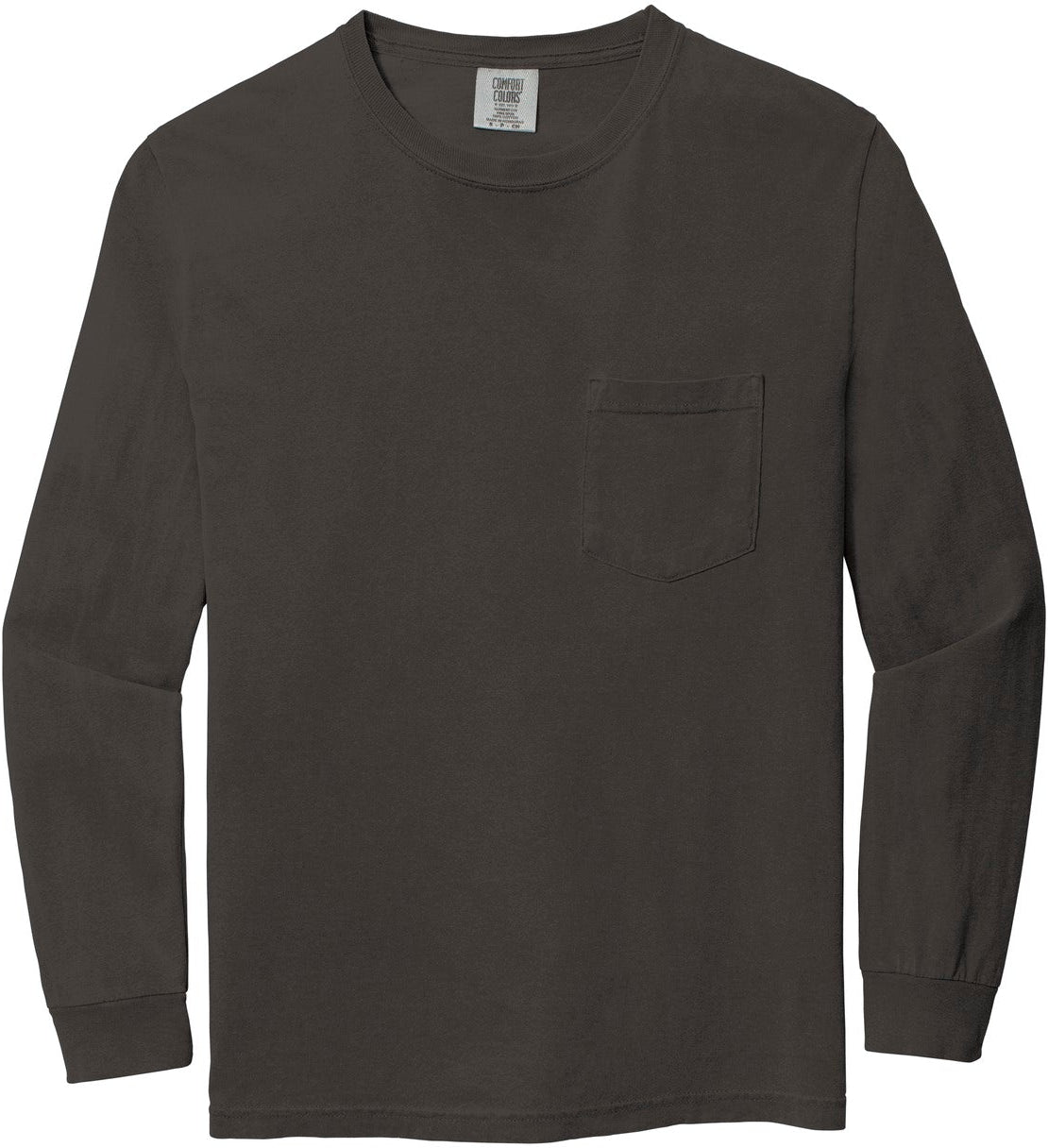 Comfort Colors Heavyweight Ring Spun Long Sleeve Pocket Tee
