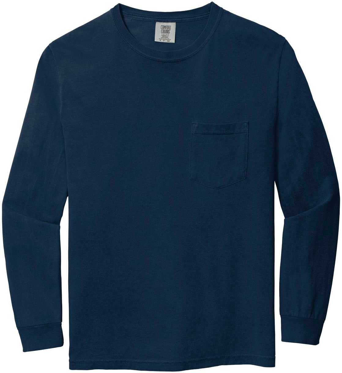 Comfort Colors Heavyweight Ring Spun Long Sleeve Pocket Tee