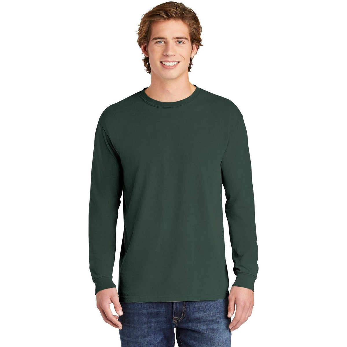 no-logo Comfort Colors Heavyweight Ring Spun Long Sleeve Tee-Regular-Comfort Colors-Thread Logic