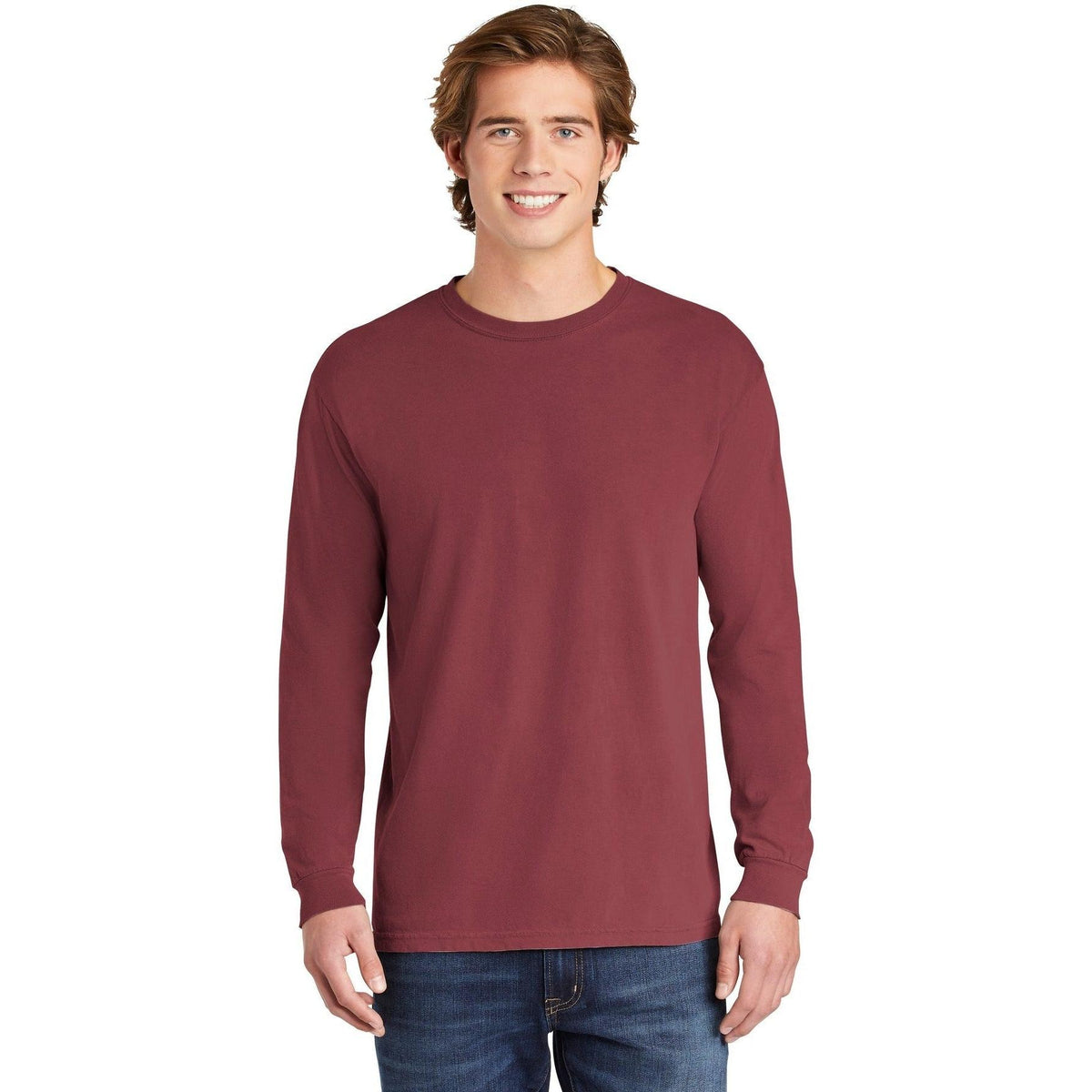 no-logo Comfort Colors Heavyweight Ring Spun Long Sleeve Tee-Regular-Comfort Colors-Thread Logic