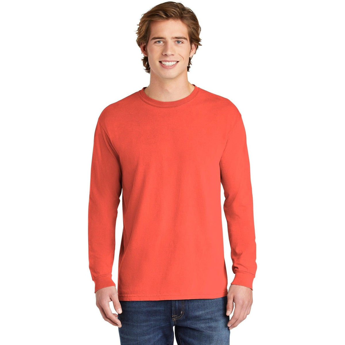 no-logo Comfort Colors Heavyweight Ring Spun Long Sleeve Tee-Regular-Comfort Colors-Thread Logic