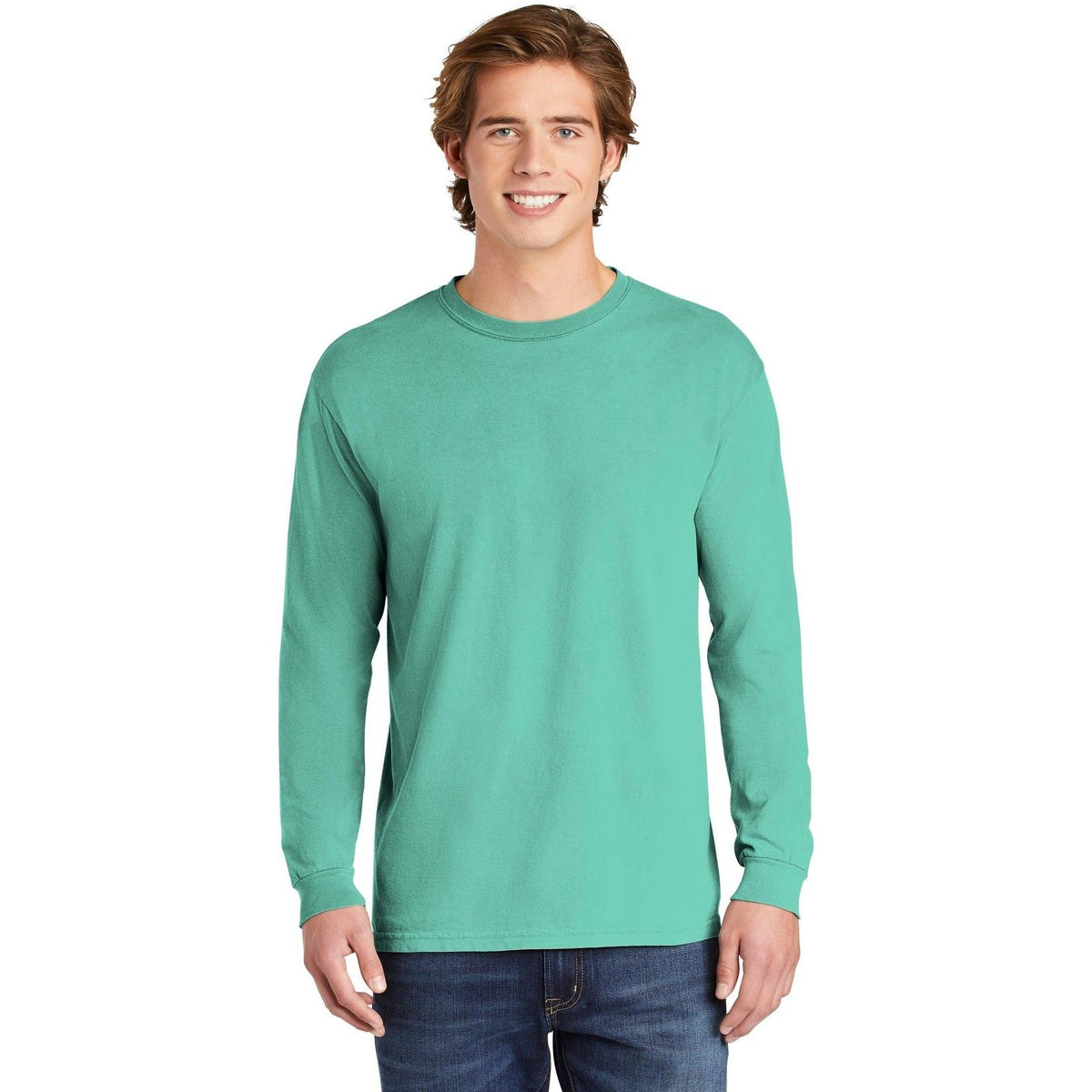 no-logo Comfort Colors Heavyweight Ring Spun Long Sleeve Tee-Regular-Comfort Colors-Thread Logic