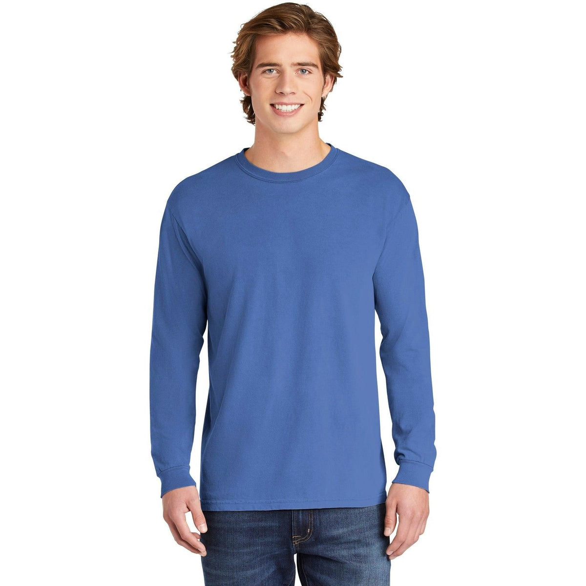 no-logo Comfort Colors Heavyweight Ring Spun Long Sleeve Tee-Regular-Comfort Colors-Thread Logic