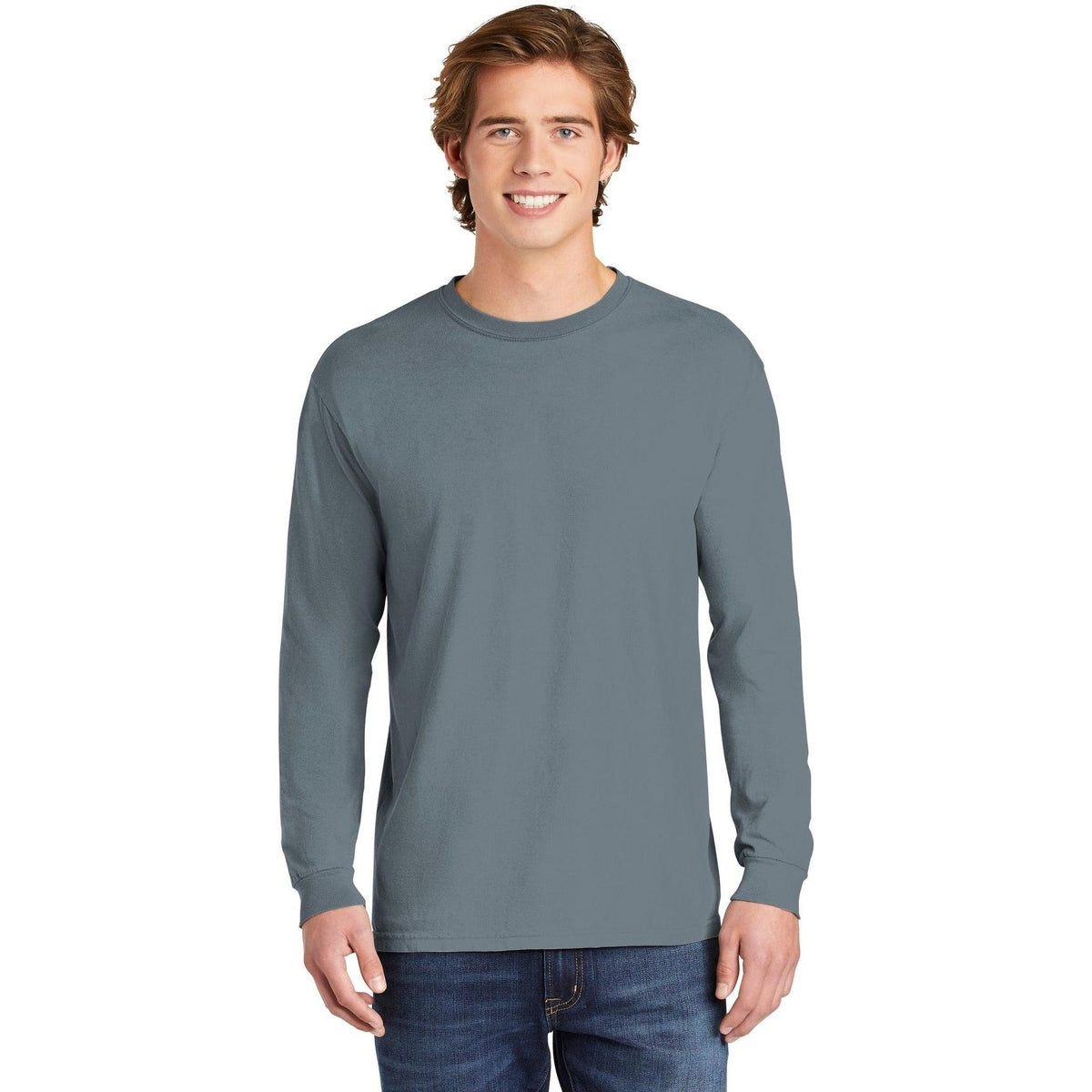 no-logo Comfort Colors Heavyweight Ring Spun Long Sleeve Tee-Regular-Comfort Colors-Thread Logic