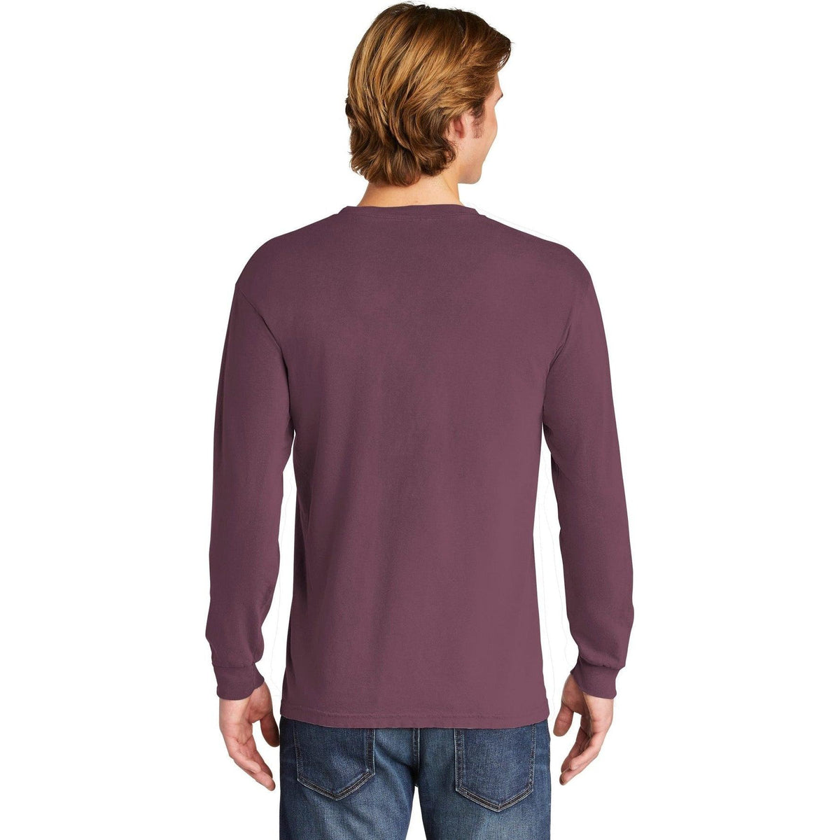 no-logo Comfort Colors Heavyweight Ring Spun Long Sleeve Tee-Regular-Comfort Colors-Thread Logic