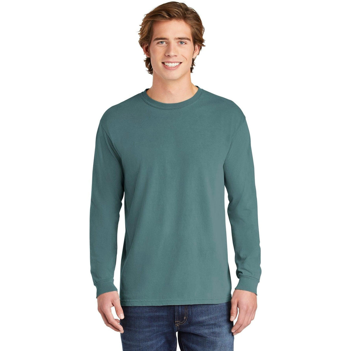 no-logo Comfort Colors Heavyweight Ring Spun Long Sleeve Tee-Regular-Comfort Colors-Thread Logic